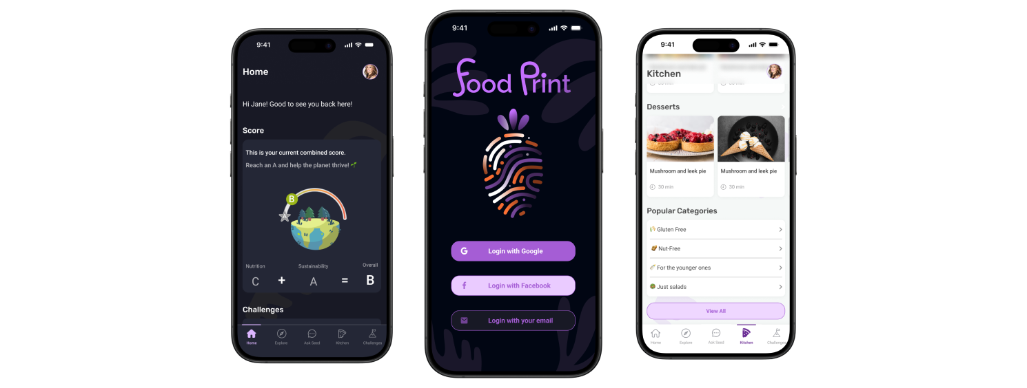 Food Print App Image